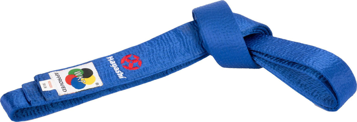 Hayashi Karate belt (with WKF-Label)