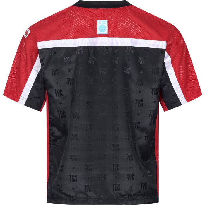 Top Ten T-Shirt, V-Neck for kickboxing “Mesh”