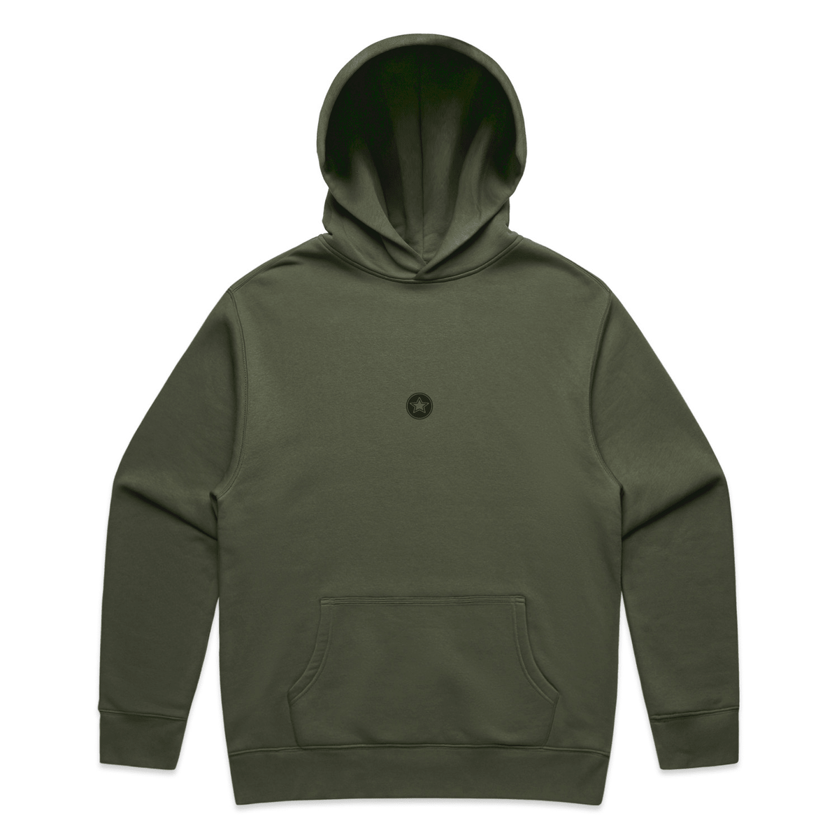 TOP TEN Men's Repeat Hoodie - Green - Front