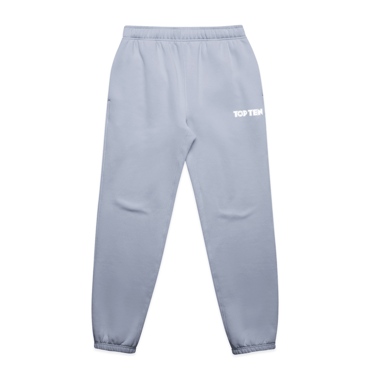 TOP TEN Men's Walkout Joggers - Baby Blue - Front