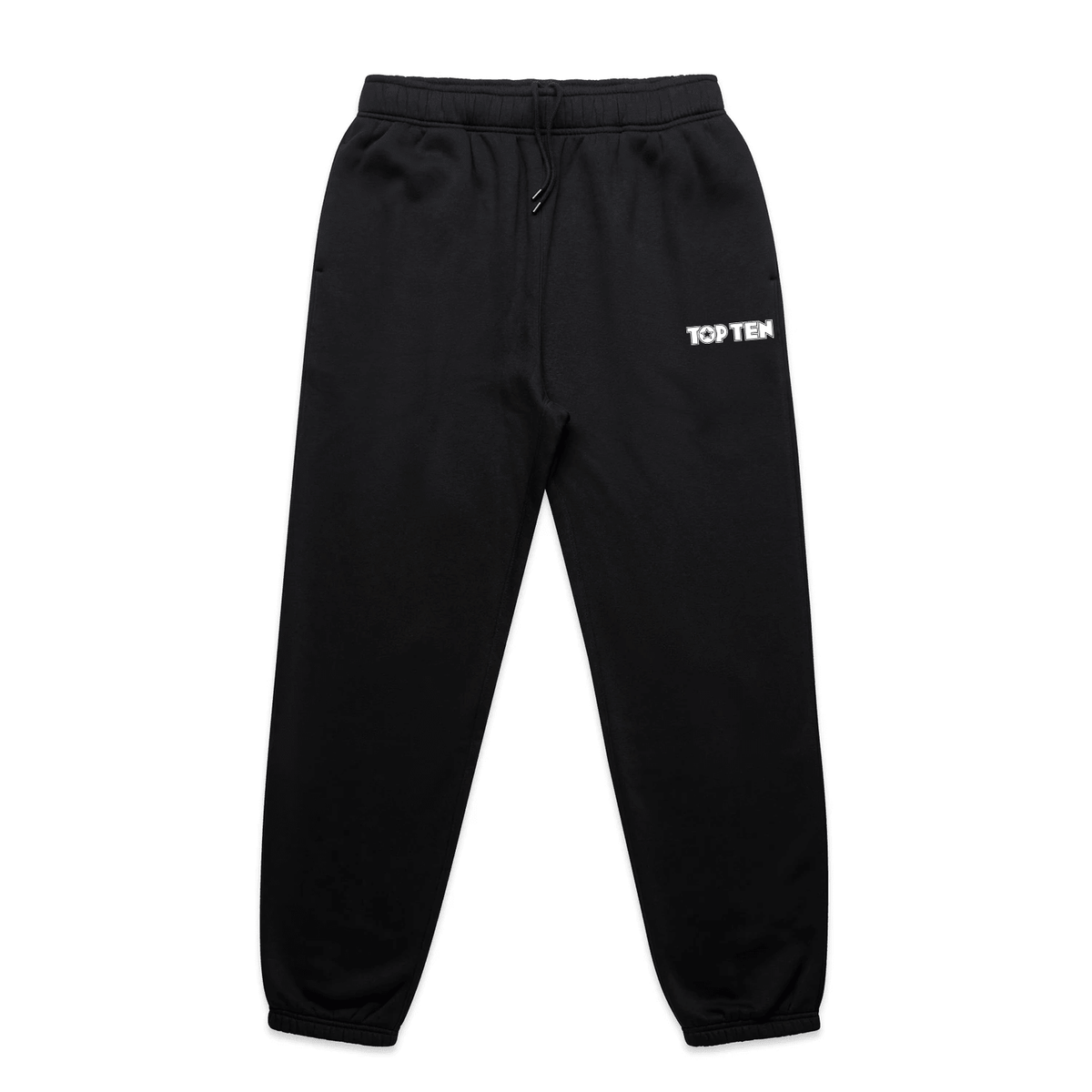 TOP TEN Men's Walkout Joggers - Black - Front