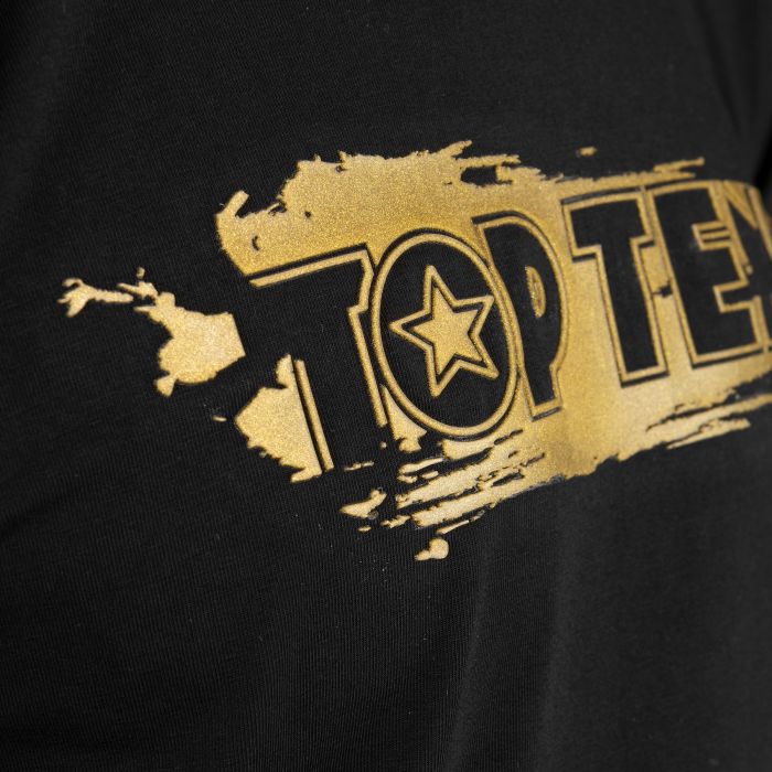 Top Ten T-Shirt "Power Ink 3D" Black/Gold