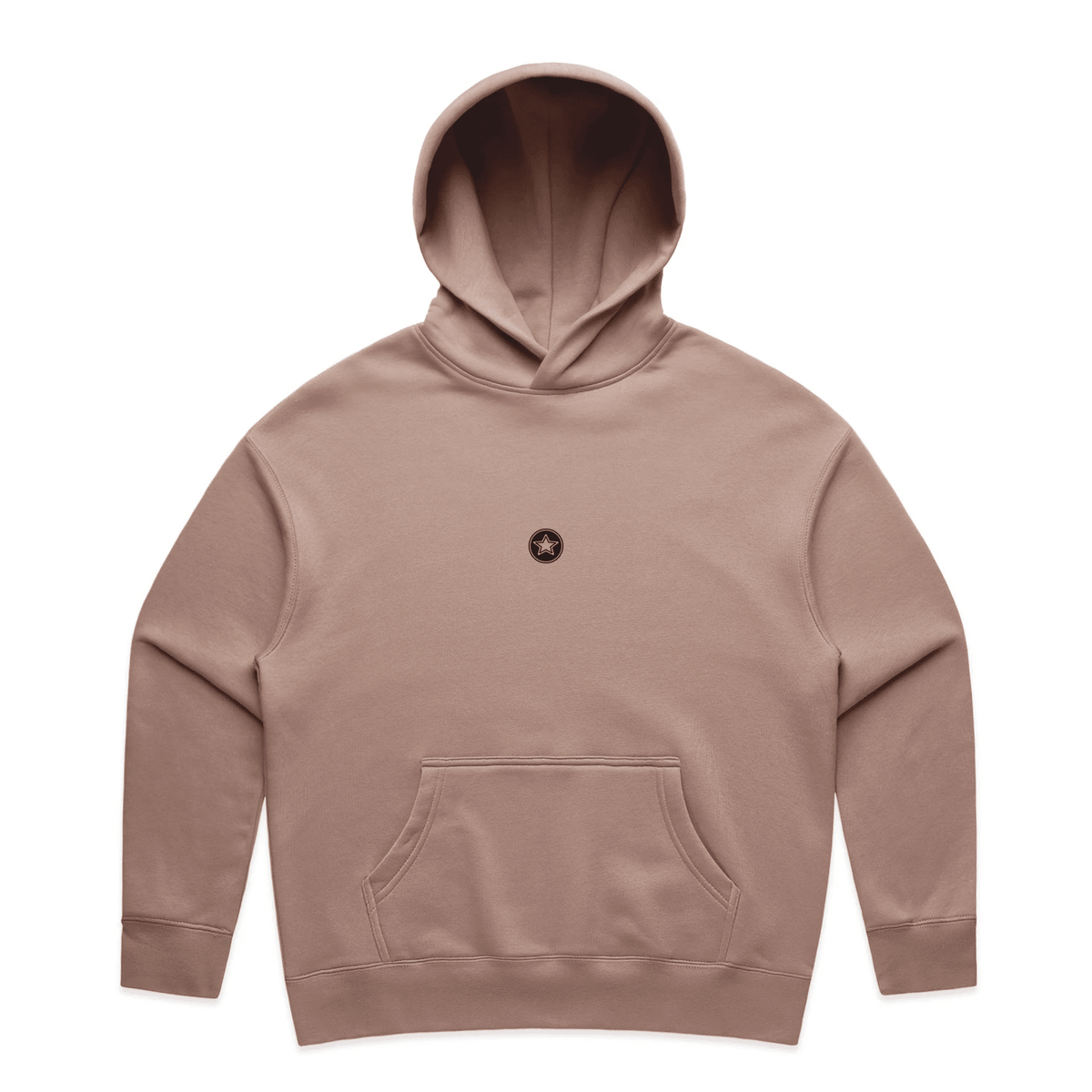 TOP TEN Women's Forged Hoodie (Dusty Pink) - Front