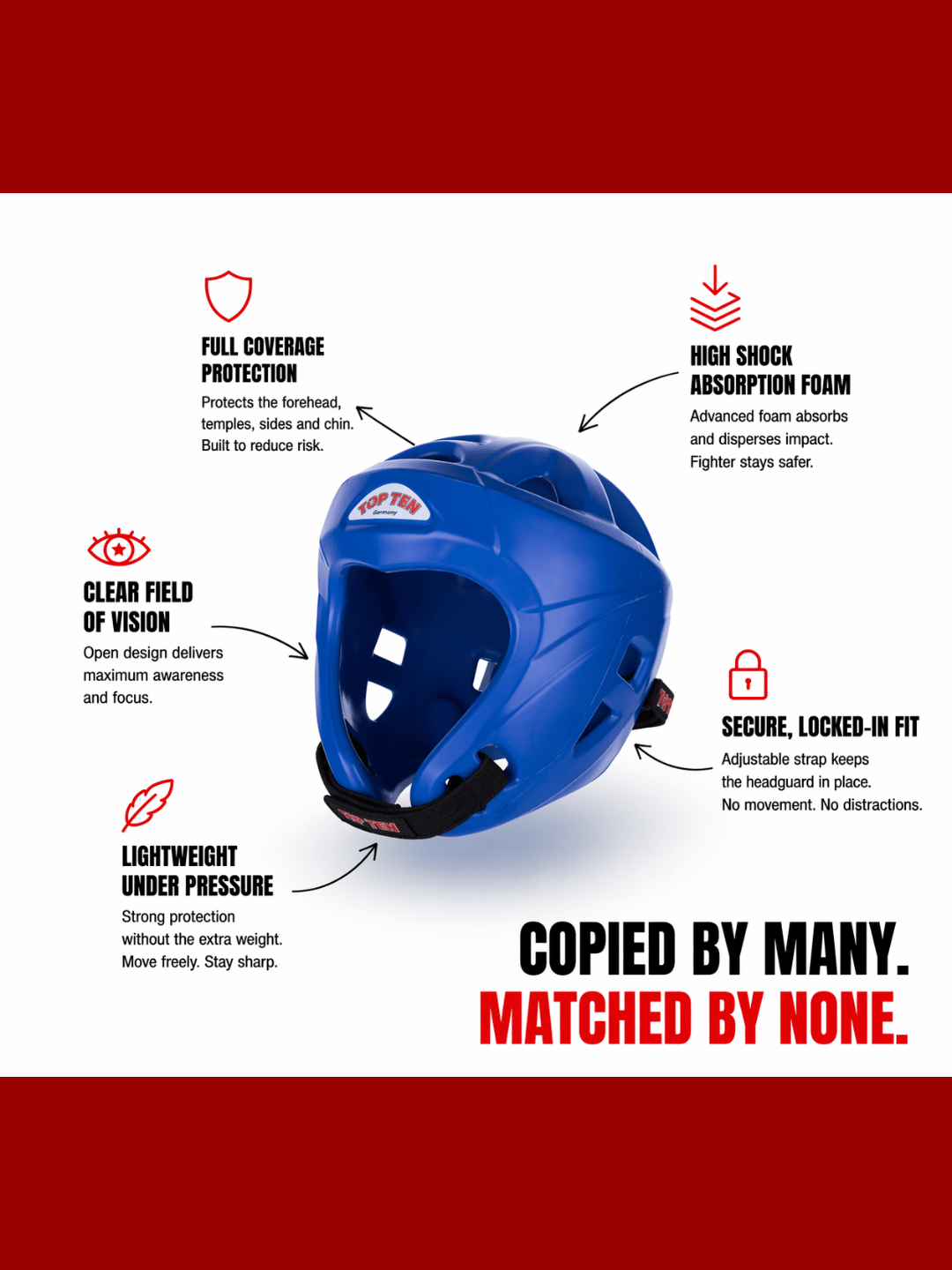 BUILT TO PROTECT. TRUSTED TO PERFORM. - TOP TEN GB