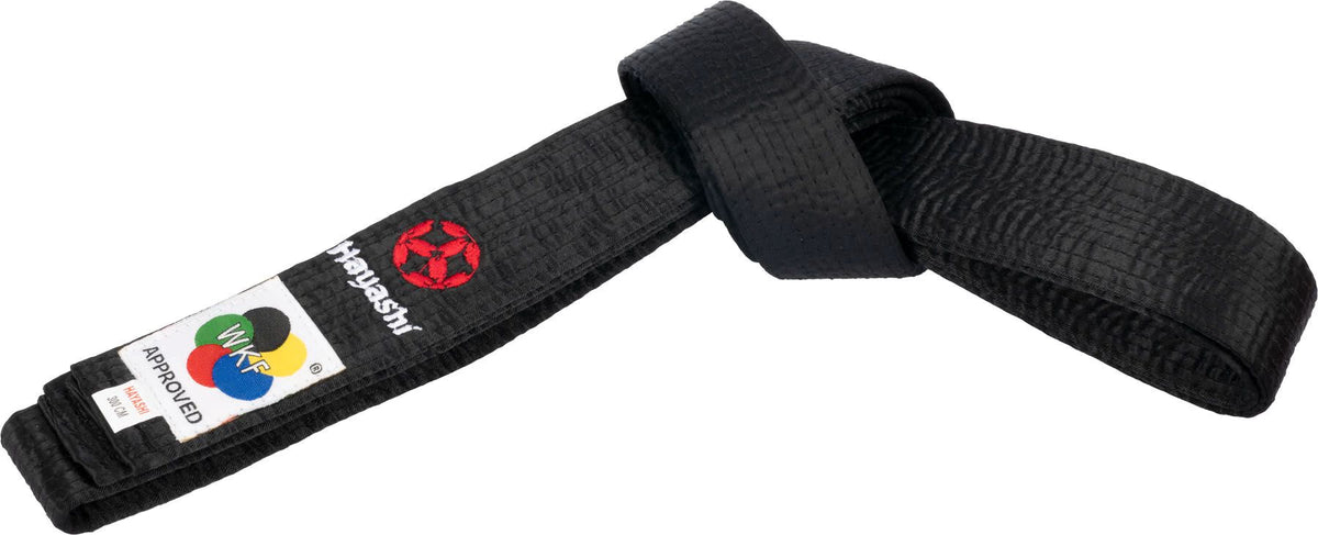 Hayashi Karate belt (with WKF-Label)