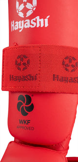Hayashi Karate Shin and Instep Guard “WKF” [343-1 image 6]
