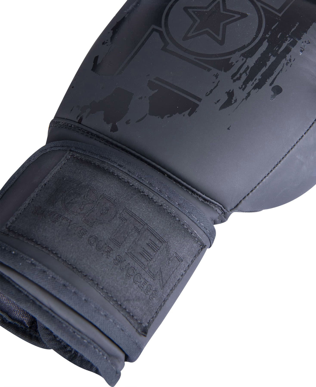 TOP TEN Boxing Gloves "Power Ink Black'n'Black"