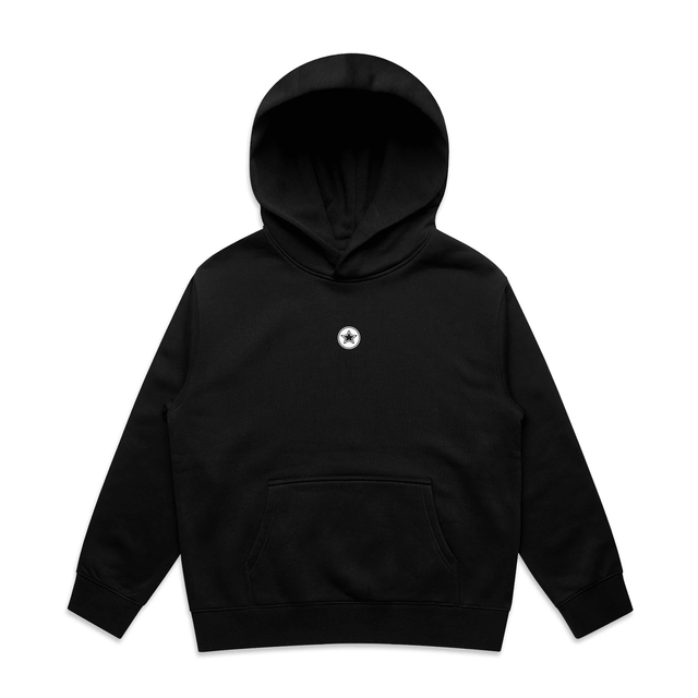 TOP TEN Kids Repeat Hoodie - Black - Front