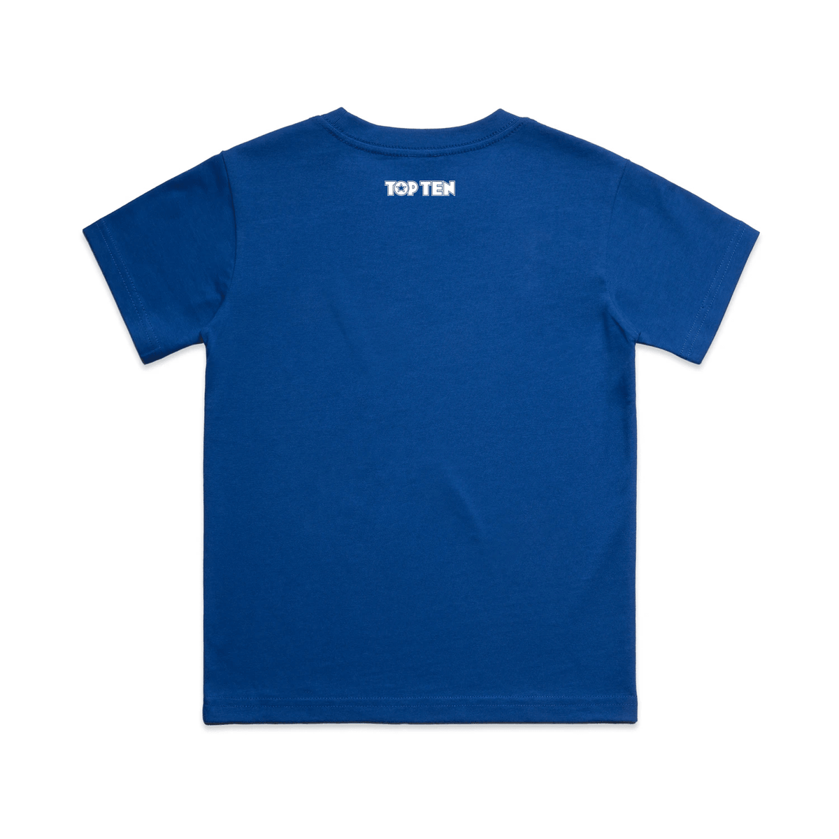 TOP TEN Kids Repeat T-Shirt - Blue - Back