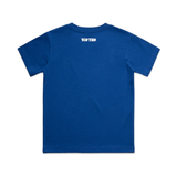 TOP TEN Kids Repeat T-Shirt - Blue - Back