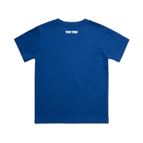 TOP TEN Kids Repeat T-Shirt - Blue - Back