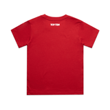 TOP TEN Kids Repeat T-Shirt - Red - Back