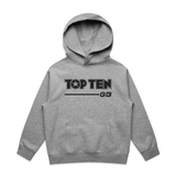 TOP TEN Kids Walkout Hoodie - Grey - Front
