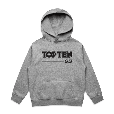 TOP TEN Kids Walkout Hoodie - Grey - Front