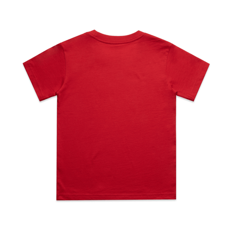 TOP TEN Kids Walkout T-Shirt - Red - Back