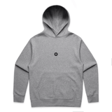 TOP TEN Men's Forged Hoodie (Blue) - Grey - Front