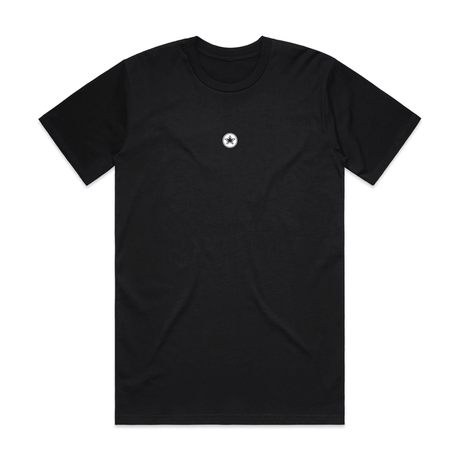 TOP TEN Men's Forged T-Shirt (Blue) - Black - Front