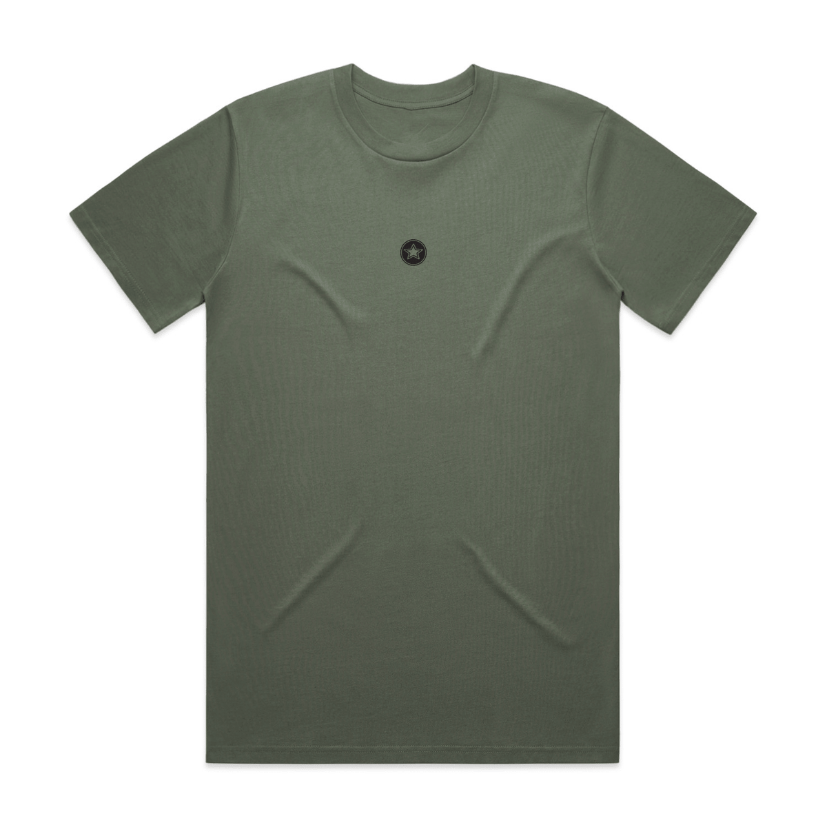 TOP TEN Men's Forged T-Shirt (Green) - Front