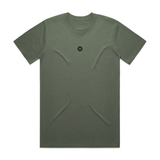 TOP TEN Men's Forged T-Shirt (Green) - Front