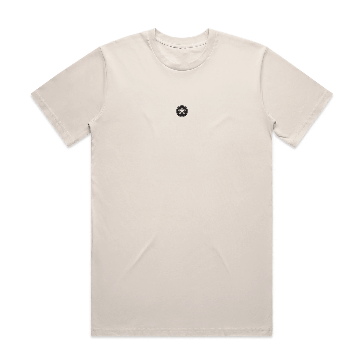 TOP TEN Men's Forged T-Shirt (Red) - Cream - Front