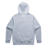 TOP TEN Men's Repeat Hoodie - Baby Blue - Back