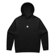 TOP TEN Men's Repeat Hoodie - Black - Front