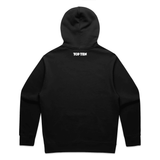 TOP TEN Men's Repeat Hoodie - Black - Back
