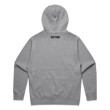 TOP TEN Men's Repeat Hoodie - Grey - Back