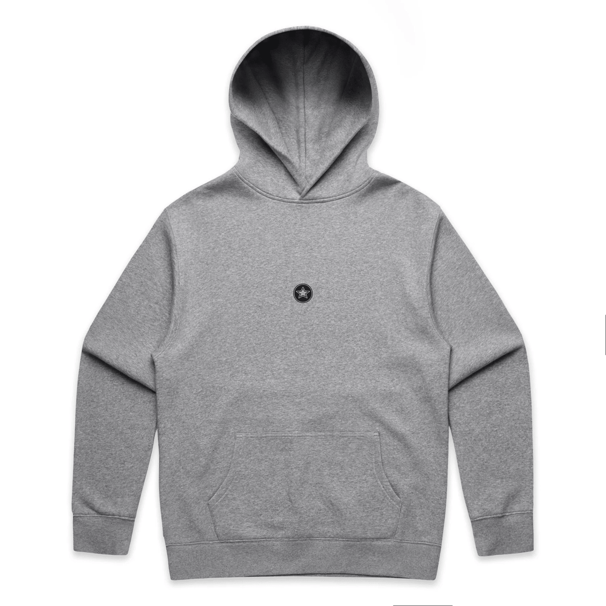 TOP TEN Men's Repeat Hoodie - Grey - Front