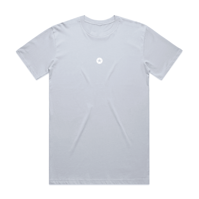 TOP TEN Men's Repeat T-Shirt - Baby Blue - Front