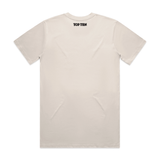 TOP TEN Men's Repeat T-Shirt - Cream - Back