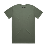TOP TEN Men's Repeat T-Shirt - Green - Back