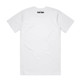 TOP TEN Men's Repeat T-Shirt - White - Back