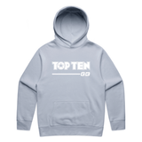 TOP TEN Men's Walkout Hoodie - Baby Blue - Front