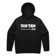 TOP TEN Men's Walkout Hoodie - Black - Front