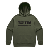TOP TEN Men's Walkout Hoodie - Green - Front