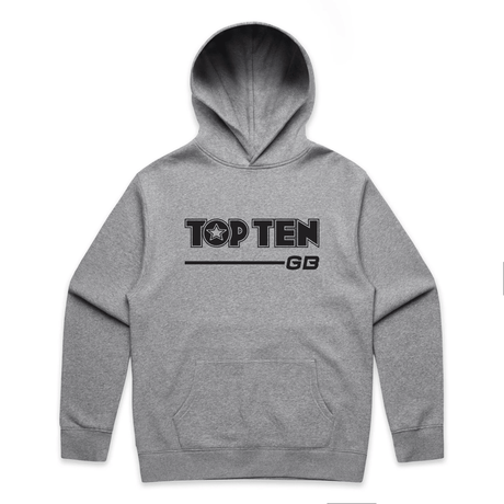 TOP TEN Men's Walkout Hoodie - Grey - Front