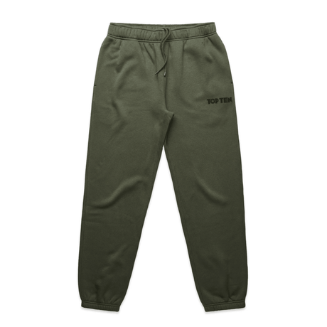 TOP TEN Men's Walkout Joggers - Green - Front