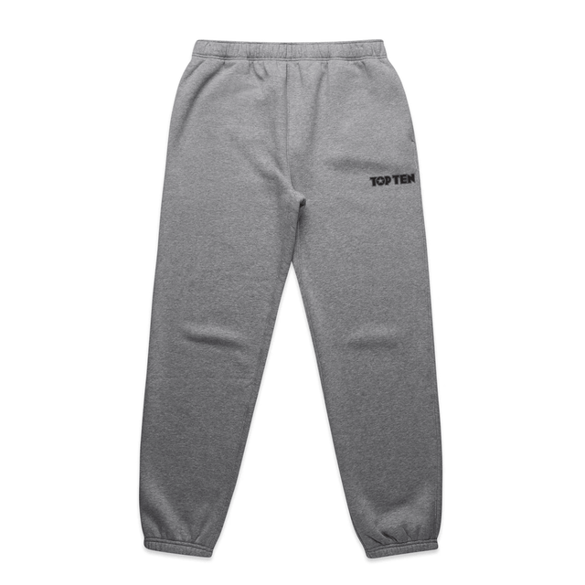 TOP TEN Men's Walkout Joggers - Grey - Front