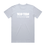 TOP TEN Men's Walkout T-Shirt - Baby Blue - Front