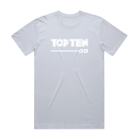 TOP TEN Men's Walkout T-Shirt - Baby Blue - Front