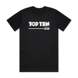 TOP TEN Men's Walkout T-Shirt - Black - Front
