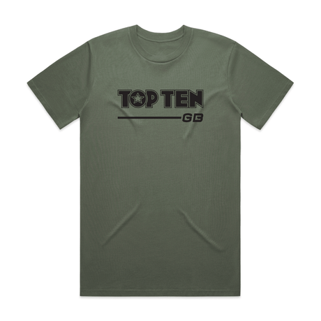 TOP TEN Men's Walkout T-Shirt - Green - Front