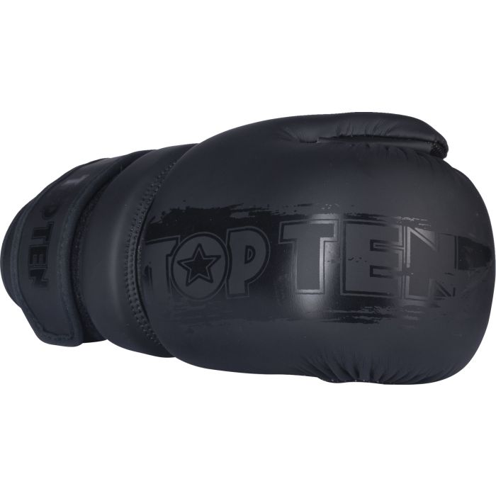 TOP TEN Pointfighter Gloves "Power ink Black 'n' Black"