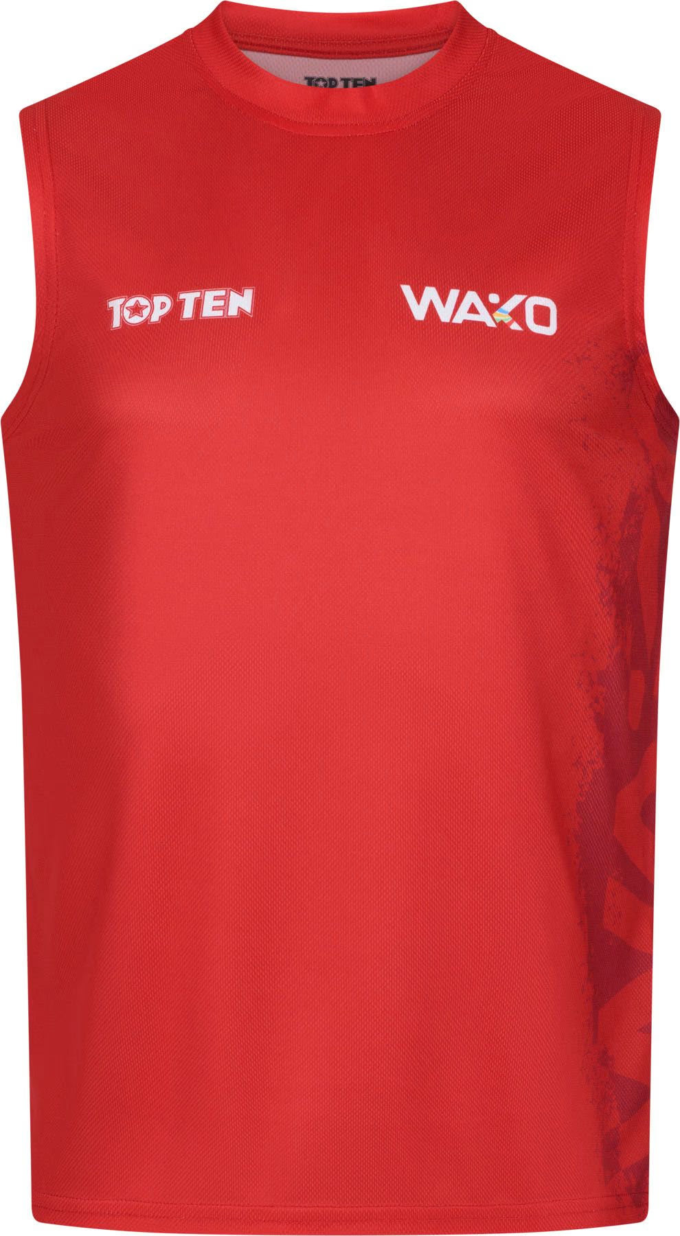 TOP TEN “WAKO Kick Light” Sleeveless T-Shirt