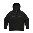 TOP TEN Women's Fighters Club Heavy Hoodie - Black - Front