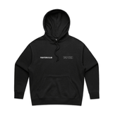 TOP TEN Women's Fighters Club Heavy Hoodie - Black - Front