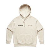 TOP TEN Women's Fighters Club Heavy Hoodie - Ecru - Front