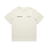 TOP TEN Women's Fighters Club Heavy T-Shirt - Ecru - Front