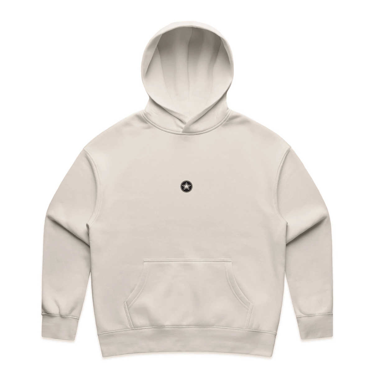 TOP TEN Women's Forged Hoodie (Red) - Cream - Front